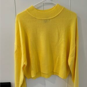 NEVER WORN - H&M Bright Yellow Sweater